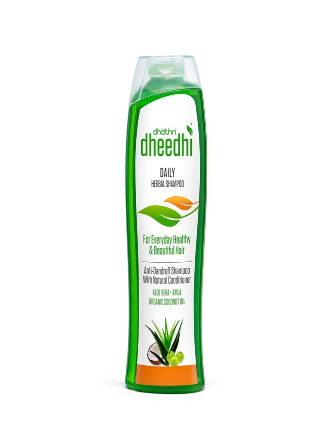 Dhathri Hair Care Plus Herbal Oil | Ayurvedic hair oil for intense hair fall problems - 200ml & Dheedhi Daily Herbal Shampoo | Mild Shampoo for daily use- 250ml - Image 3