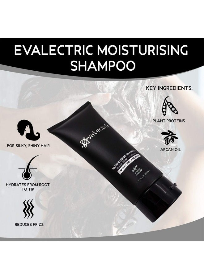 Evalectric Olive Oil Shampoo ; Moisturizing Shampoo For Curly Color Treated Or Thinning Hair ; Never Have To Choose Between Clean Clear And Healthy ; 100 Ml/ 3.38 Fl. Oz  - Image 4