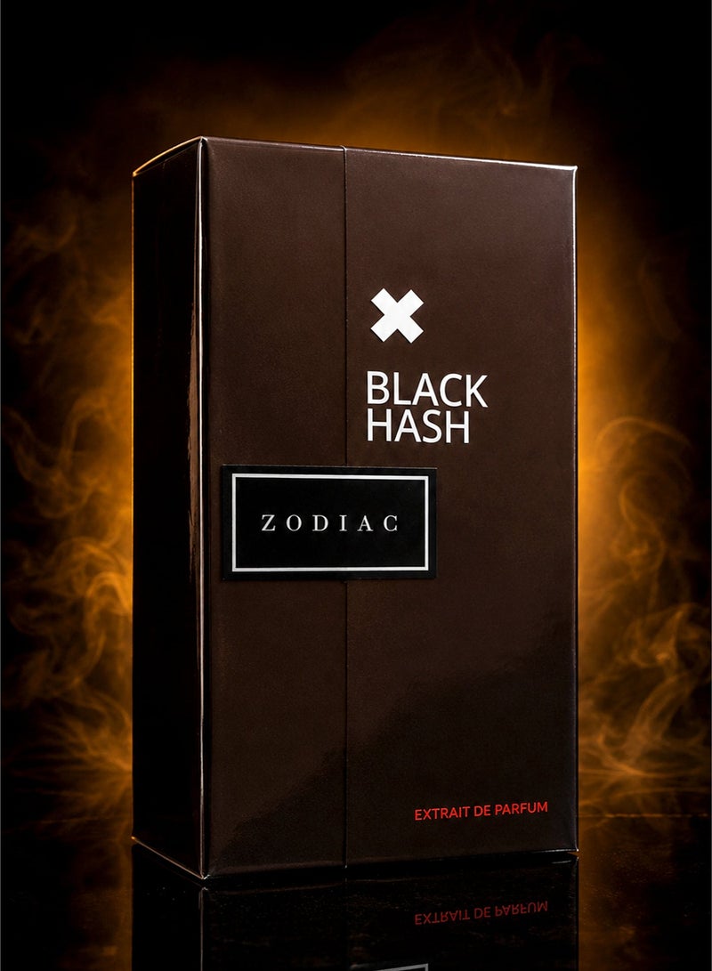 زودياك عطر زودياك بلاك هاش 60 مل للرجال، يدوم طويلاً | خلاصة عطر فاخرة للرجال بنفحات العود والفانيليا والعنبر | أفضل عطر للرجال - Image 2
