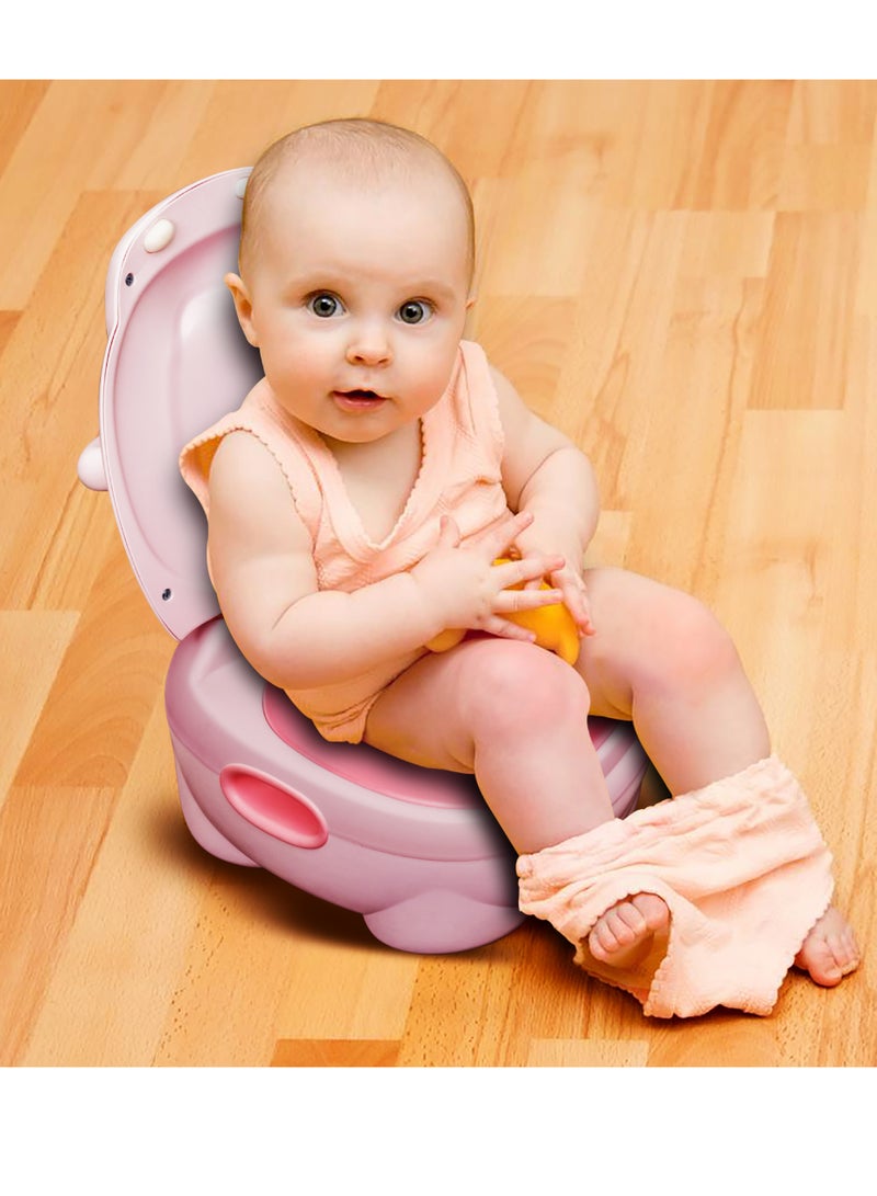 Moon Baby Potty Hippo With PU Cushion - Image 5