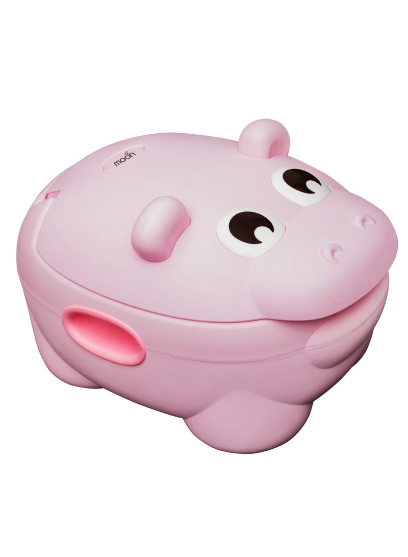 Moon Baby Potty Hippo With PU Cushion - Image 1