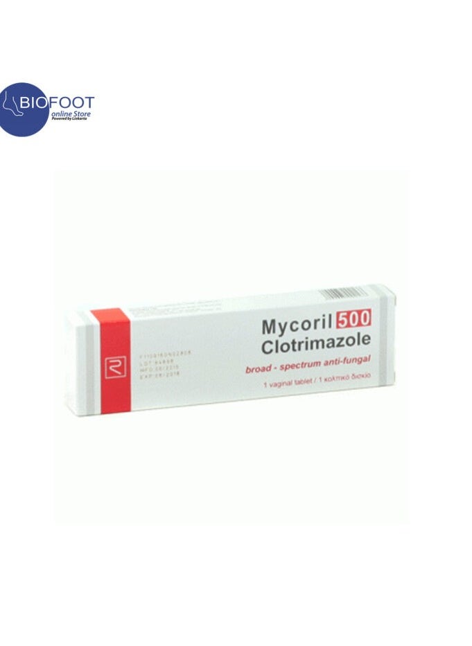 Mycoril Mycoril 100Mg Vagi nal Tab 6S 