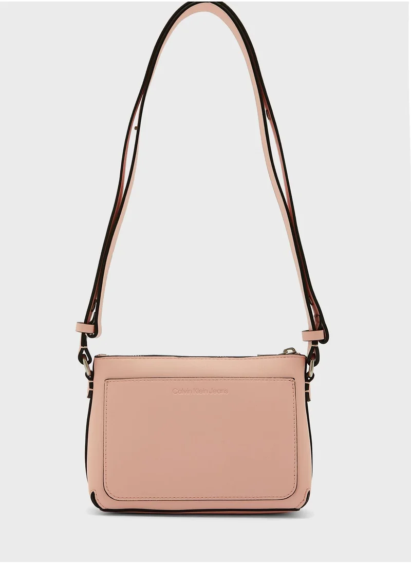 Calvin Klein Jeans Sculpted Zip Around Crossbody Bag