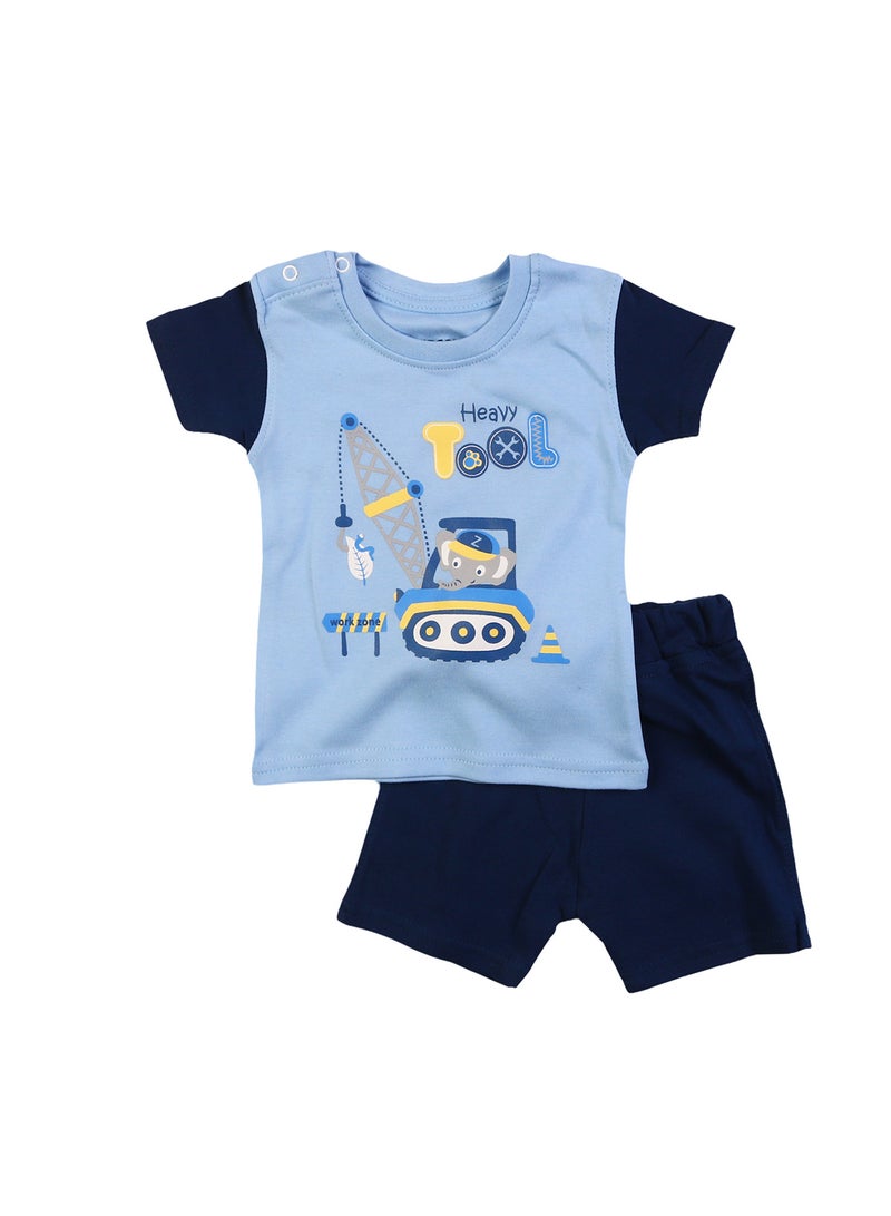 Zercon Summer Pajama Set for Newborn Babies  6311 - Image 1