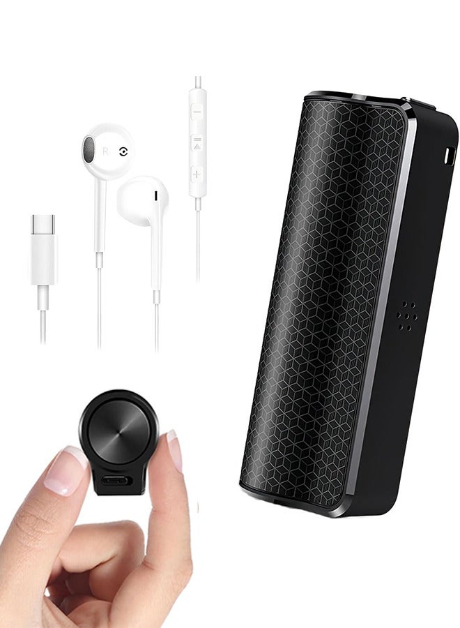 16GB Voice Recorder Audio Recording Device with Earphone and Charing Cable for Classroom Lecture Meeting 350 Hours Long Recording Time - Image 1