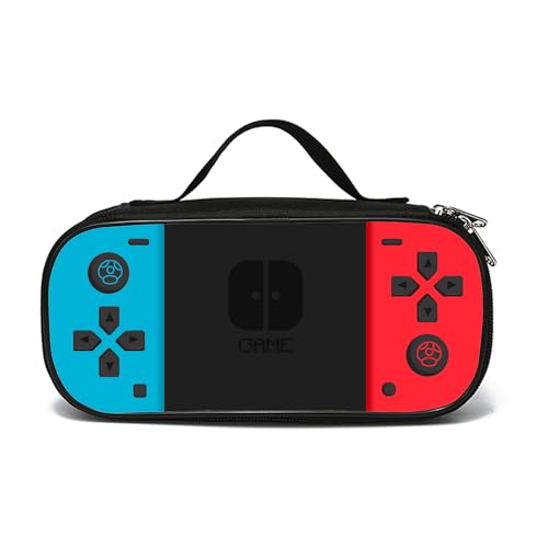 ROVOZAR Video Game Pencil Case for Boys Girls, Game Controller Pencil Box for Kids Game Pen Bag, Large Capacity Game Pencil Pouch with Zipper Compartments for Office School - Image 1