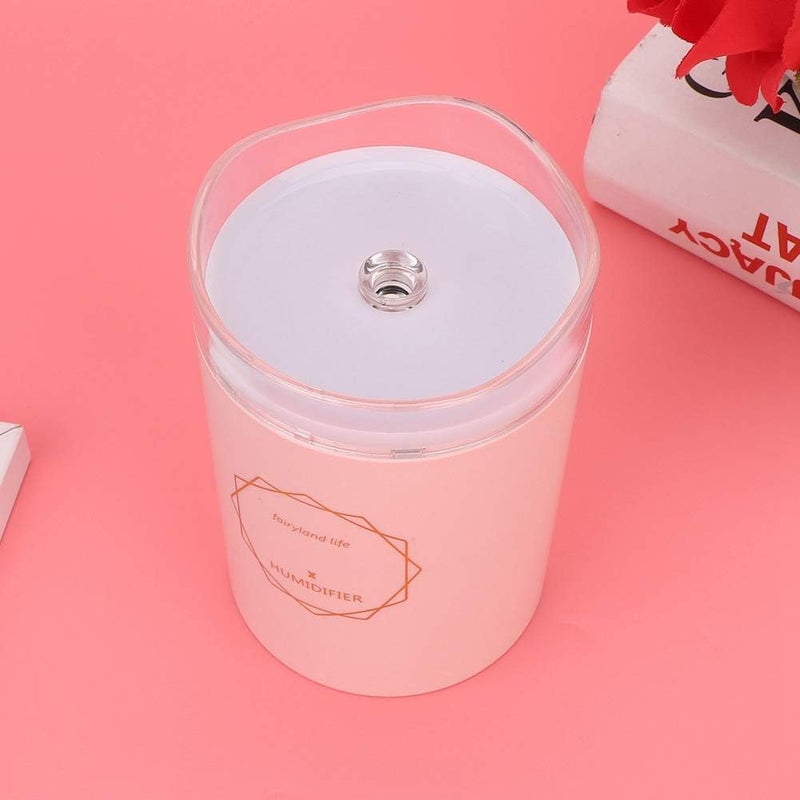 klarako Air Humidifier, Humidifiers for Bedroom, USB Portable Desk Humidifier, Portable Mini Humidifier Aromatherapy Instrument With Led Lights, For Use In Dormitory, Living Room, Bedroom, Office - Image 5