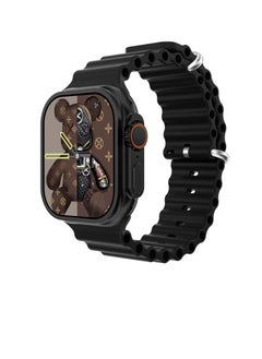 Bonita Bonita Laxasfit Ultra 2 Smart watch x90 2.19 inch Size with Wireless Charging, Running , Heart Rate , BT Calls and more (black)  - Image 1