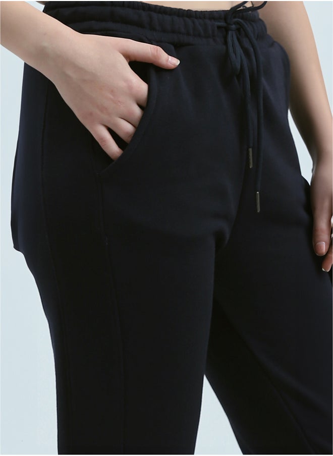 RAVIN - Solid Jogger Pants with Elastic Waist - Image 1