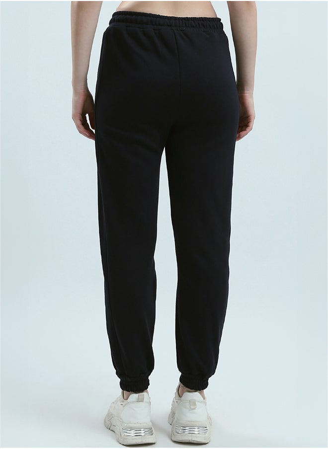 RAVIN - Solid Jogger Pants with Elastic Waist - Image 1