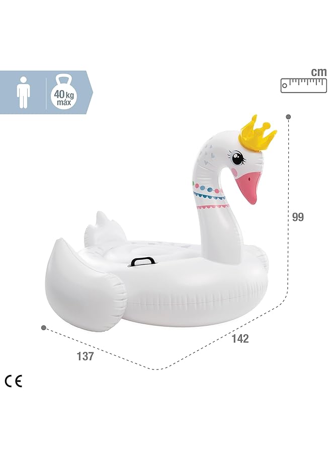 INTEX Majestic Swan Ride On Inflated Size: 1.42M X 1.37M X 99Cm (57562Np) - Image 4