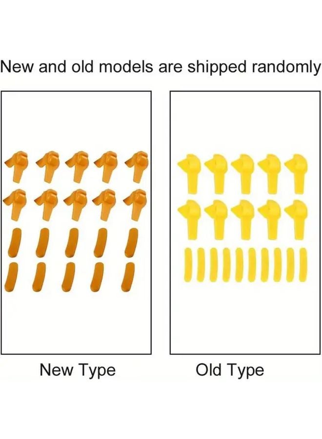 مجموعة أدوات صيانة العجلات المكونة من 20 قطعة، بما في ذلك كاسر حبات إطار ABS وواقي الحافة - Image 5