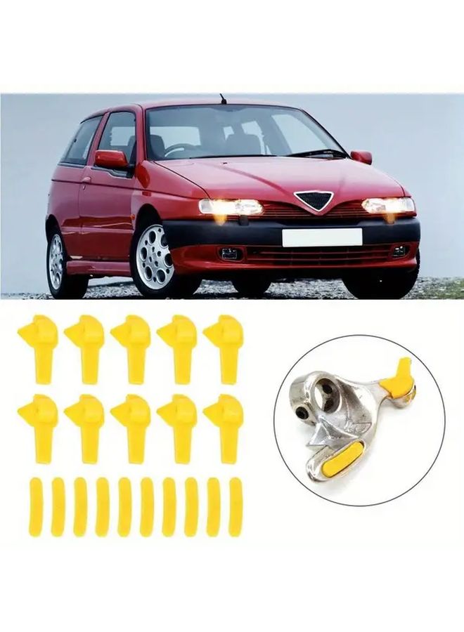 مجموعة أدوات صيانة العجلات المكونة من 20 قطعة، بما في ذلك كاسر حبات إطار ABS وواقي الحافة - Image 2