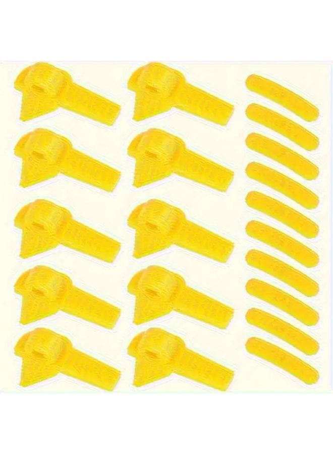 مجموعة أدوات صيانة العجلات المكونة من 20 قطعة، بما في ذلك كاسر حبات إطار ABS وواقي الحافة - Image 1