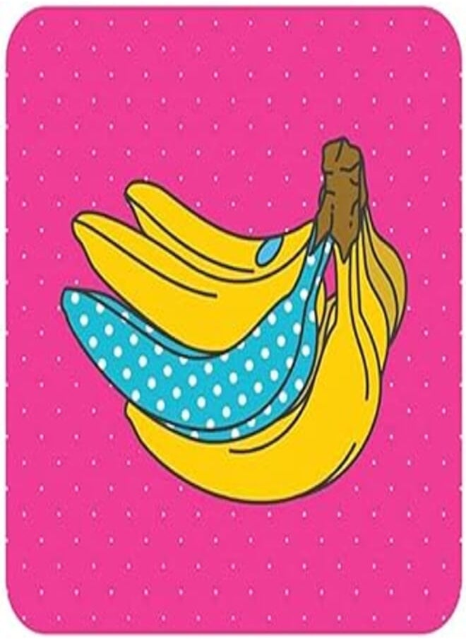 Pix blue banana Rubber full design mousepad for laptop and computer case 