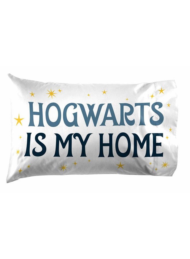 Jay Franco 3 Piece Sheet Set-Bedding Features Harry, Ron, Hermoine, Hagrid, and Dumbledore, White - Image 3