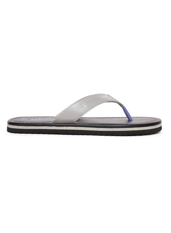 Take Two Men Grey Thong Flip Flops By Peterpapa
