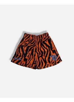 Generic Summer Unisex Mesh Basketball Shorts Tiger yellow  - Image 1