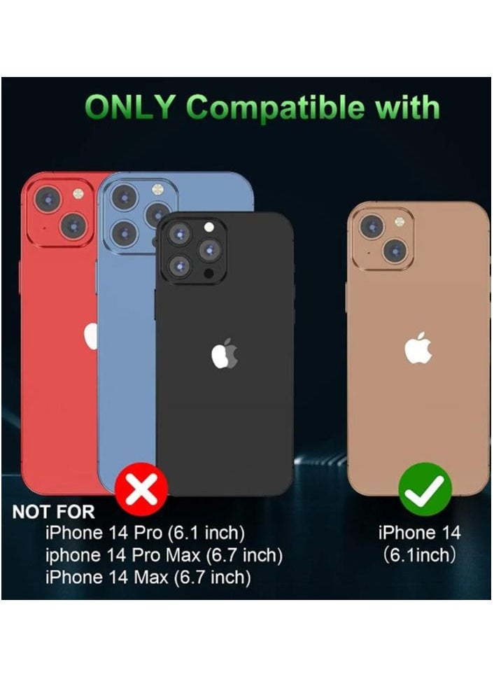 Rock Pow - iPhone 14 Case 6.1 inch, Magnetic Design  Drop Tested with Electroplated Bumper & Camera,Hard PC Back Slim Shockproof Protective Cover for iPhone 14 - Image 1
