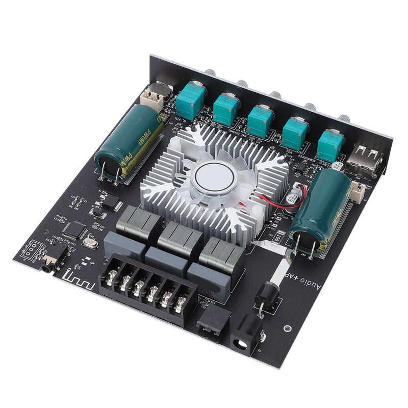 2.1 مضخم بلوتوث ثنائي القناة 160 واط × 2 TDA7498E لوحة صوت مضخم الصوت BT 5.0 - Image 2
