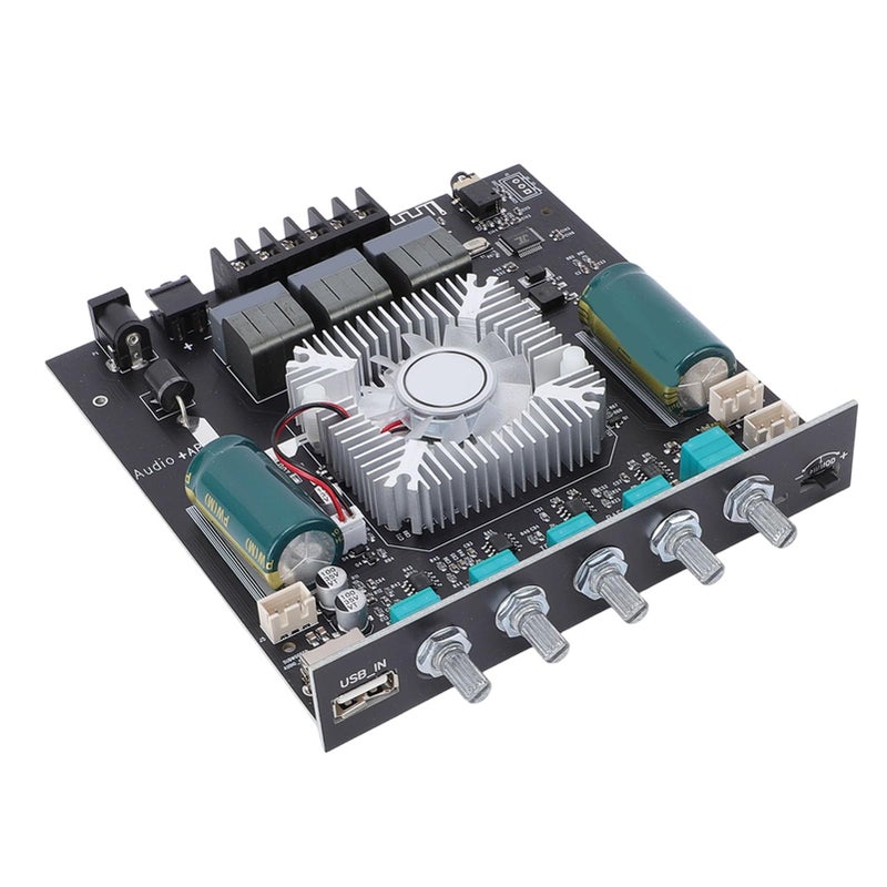 2.1 مضخم بلوتوث ثنائي القناة 160 واط × 2 TDA7498E لوحة صوت مضخم الصوت BT 5.0 - Image 4