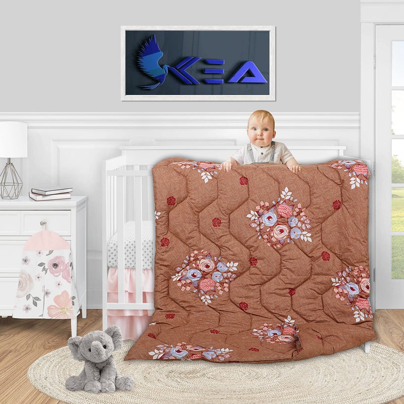 KEA Microfiber All Weather Printed Baby Comforter | 250 GSM |Size - 45X59 Inch|Kids Comforter - Image 1