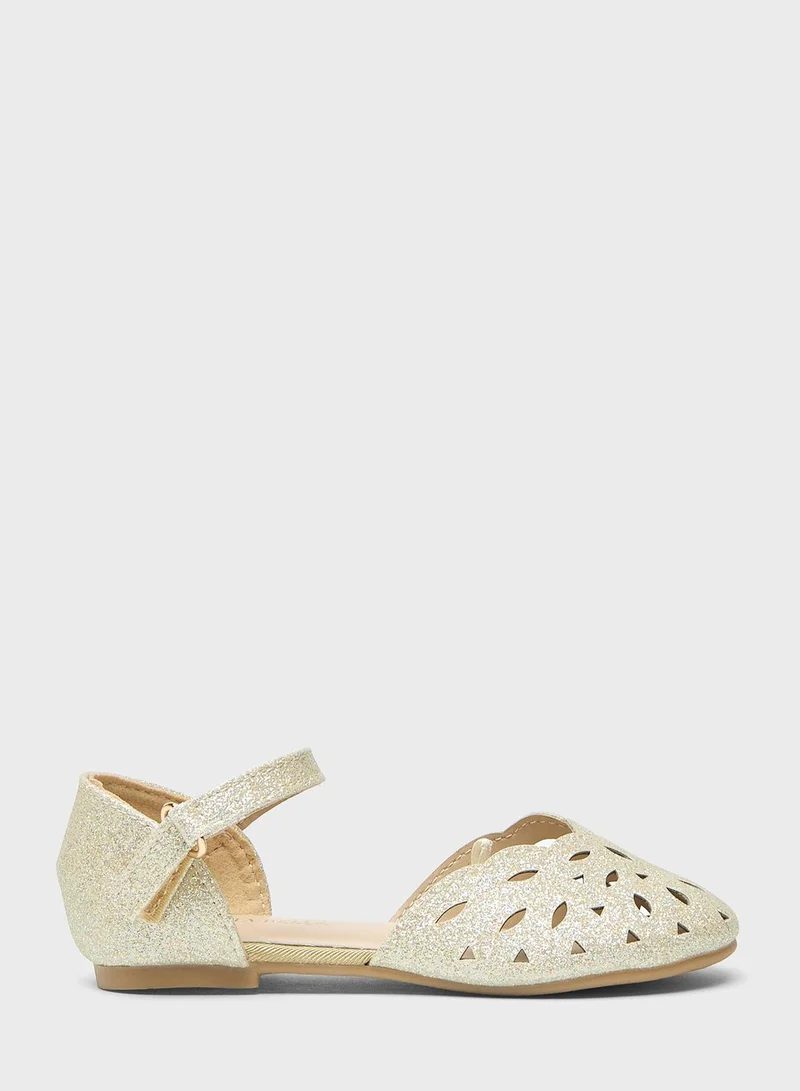 شو اكسبرس Kids Velcro Ballerinas
