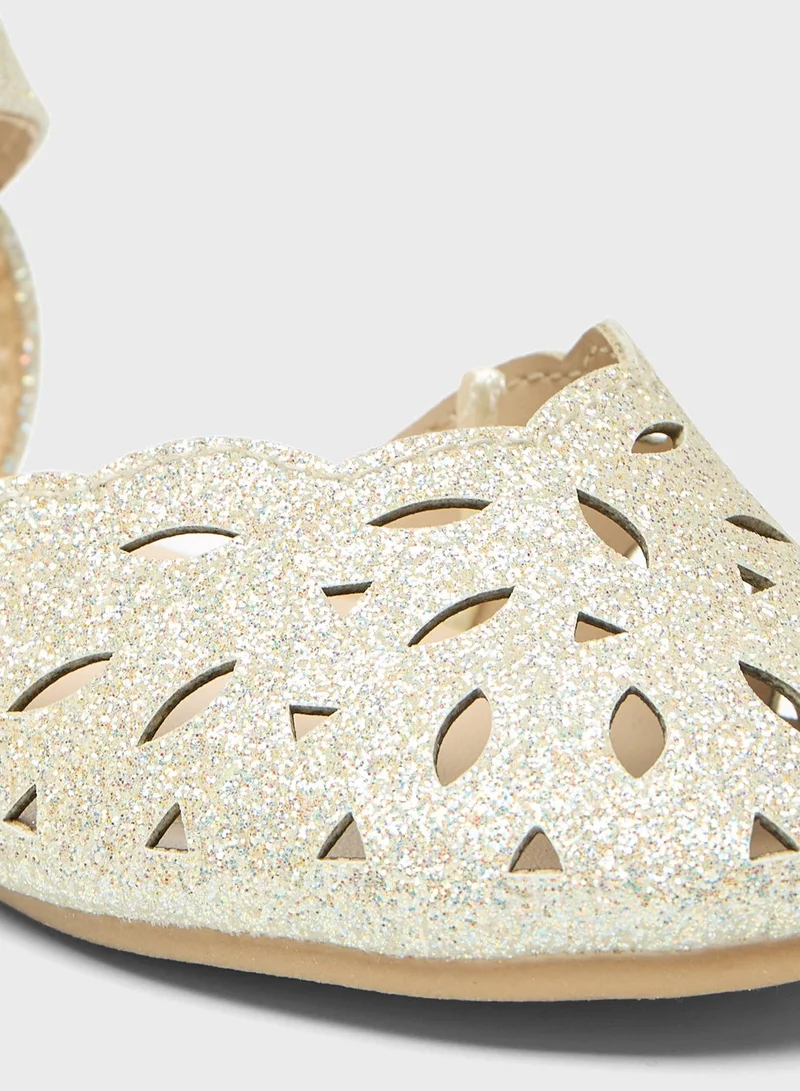 شو اكسبرس Kids Velcro Ballerinas