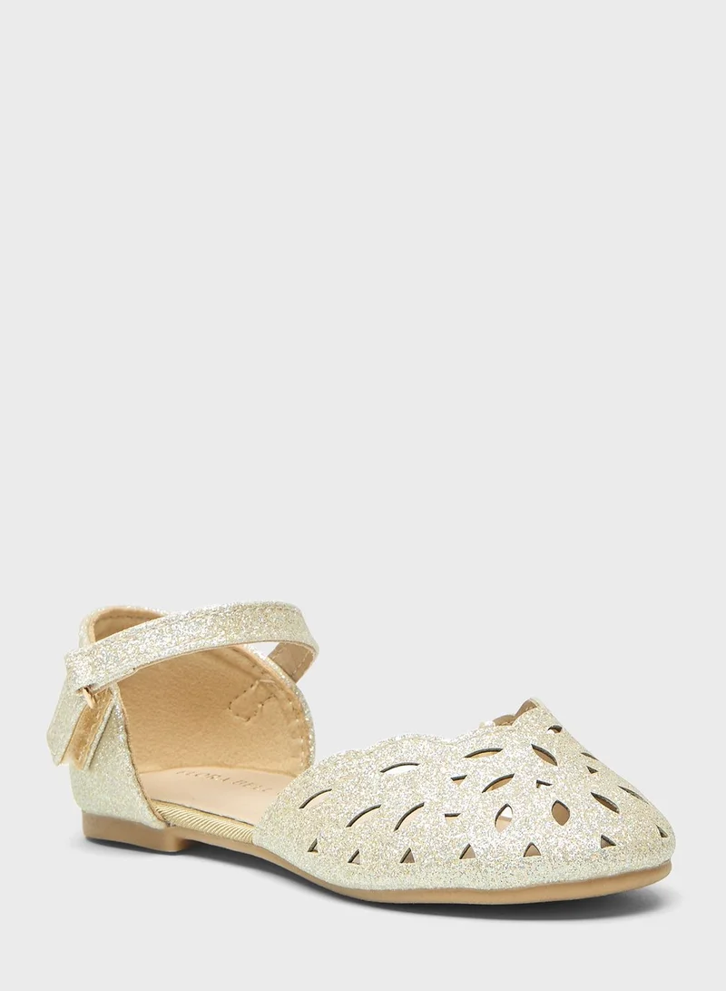 شو اكسبرس Kids Velcro Ballerinas