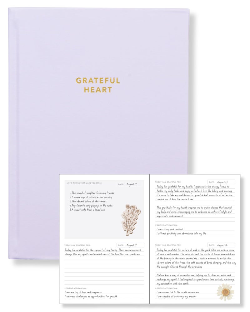 Lamare Daily Gratitude Journal for Women - Self Care Journal with Prompts, Daily Affirmations, Mindfulness Journal & Reflection Planner - Image 1