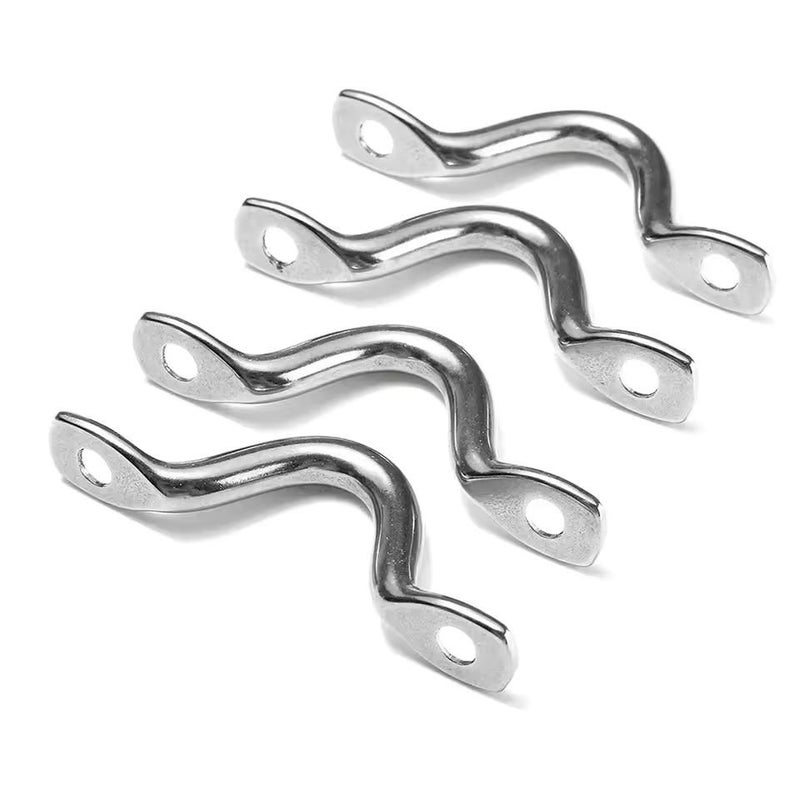 4 Pcs Hump Style Small Pull Handles Roof Liner Fender Hooks - Image 4