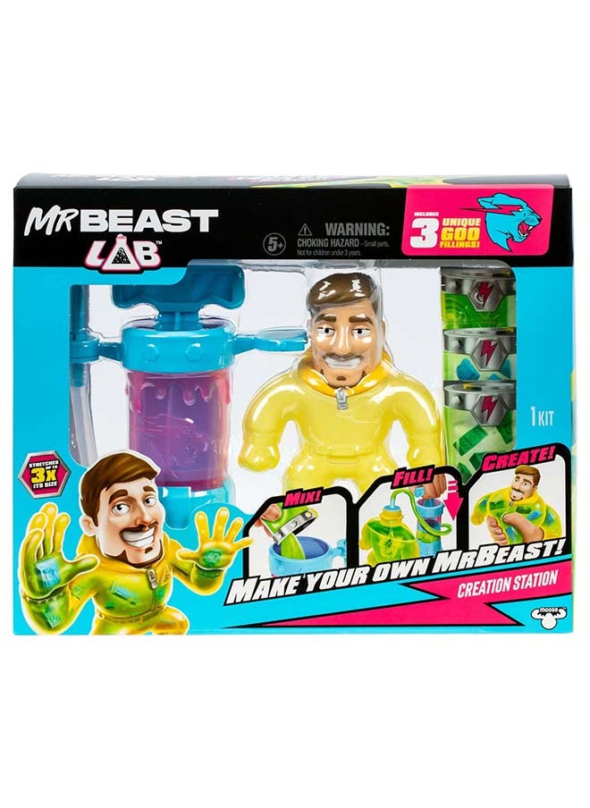 MrBeast Lab MrBeast Lab Make Your Own MrBeast Creation Station Playset (50 cm)  - Image 1