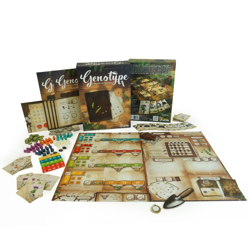 Genius Games Genotype: Mensa Award Winning Genetics Board Game about Mendel's Pea Plants - Image 2