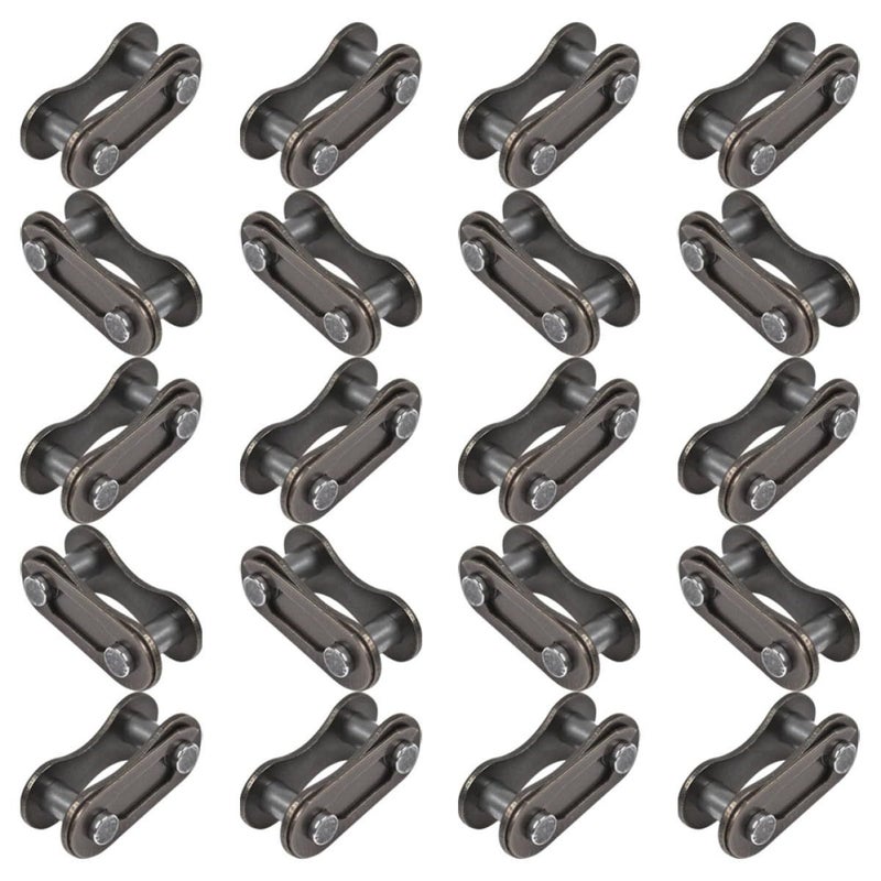 Single Speed Bicycle Chain Quick Link 20 Pack Metal Repair Connector - Image 2