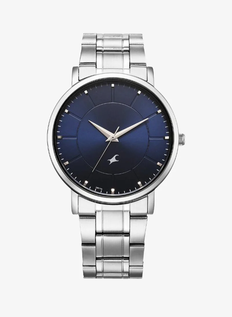 fastrack Men's Stainless Steel Analog Watch 38163SM01 - 42 mm