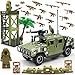 dspitwod Military Toy Model Car Guard Tower Weapon Pack Building Block Toys Compatible with Mini Figure Brick Toy for Boys Age 612 Years 173pcs - Image 2