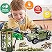 dspitwod Military Toy Model Car Guard Tower Weapon Pack Building Block Toys Compatible with Mini Figure Brick Toy for Boys Age 612 Years 173pcs - Image 3