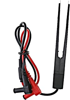 Micro Traders SMD Testing Tweezers Probe Test Pen Inductor Components Tweezers Clip Measure - Image 1