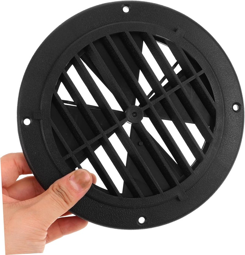 ULTECHNOVO Yacht RV Round Vent Cover Ceiling Air Outlet for Bathroom RV Air Vents Sturdy Ventilation Shutters - Image 3
