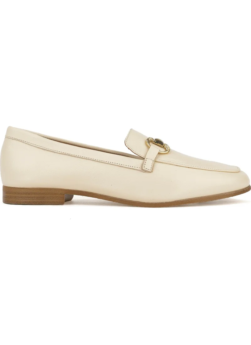 Ziya , Leather Women's Shoes 1411033Z24072 Cream