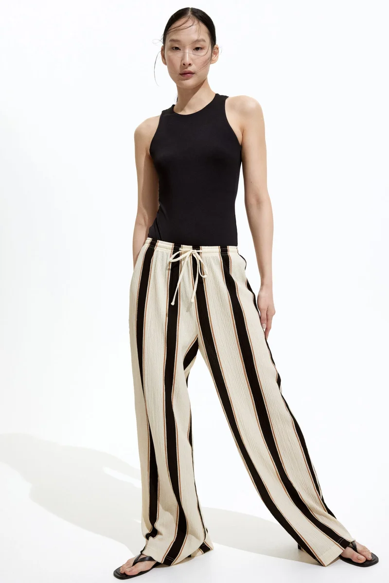 H&M Wide pull-on trousers