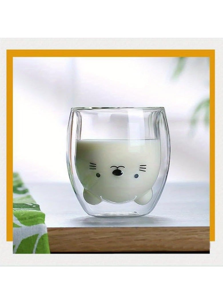 أكواب شرب بشكل دبّ لطيفة ومغطاة بأغطية - Image 4