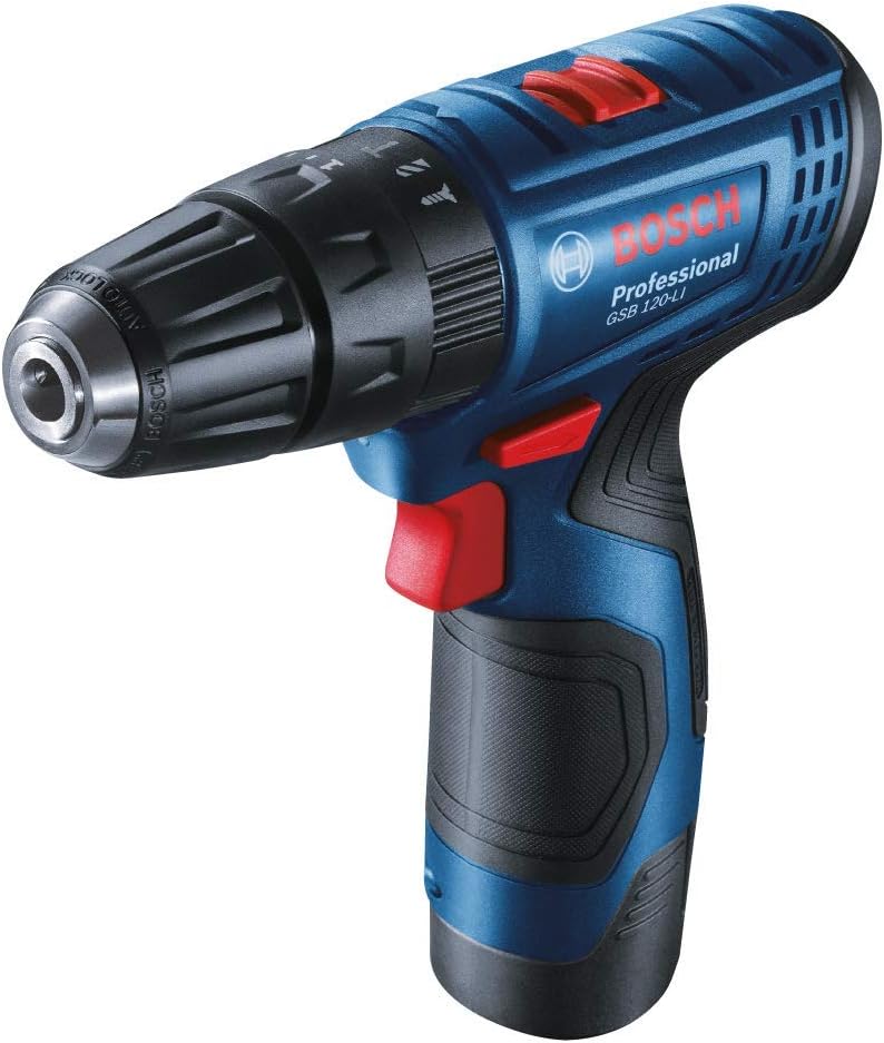 BOSCH Professional Cordless Combi Gsb 120-Li, Multicolor, 12 V, Cordless Drill Machine - Image 1