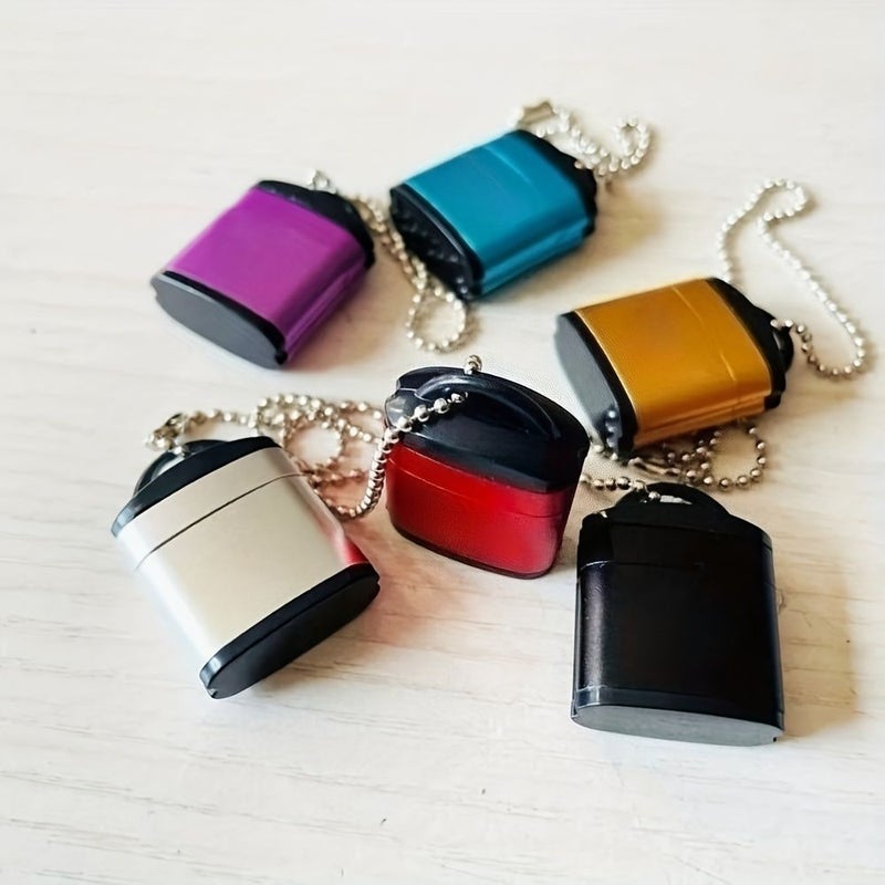 Multifunction High Speed Lightning TF Card Reader Small USB A For Mobile Laptop Black - Image 1