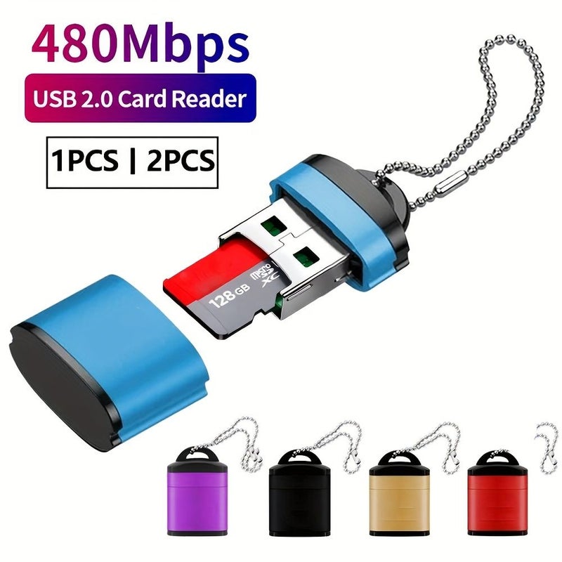 Multifunction High Speed Lightning TF Card Reader Small USB A For Mobile Laptop Black - Image 5