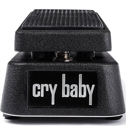 MXR Dunlop Crybaby GCB-95 Classic Wah Pedal Bundle with 2 Patch Cables and 6 Assorted Dunlop Picks - Image 5
