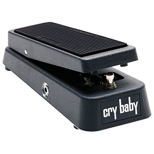 MXR Dunlop Crybaby GCB-95 Classic Wah Pedal Bundle with 2 Patch Cables and 6 Assorted Dunlop Picks - Image 4