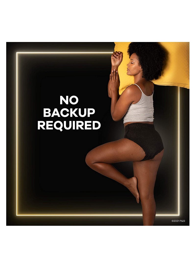 Always ZZZ Overnight Disposable Period Underwear for Women Size LG, 360° Coverage, 7 Count - Image 4