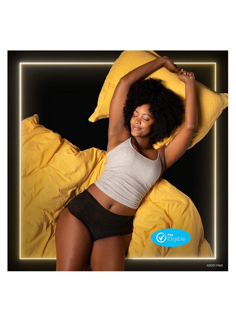 Always ZZZ Overnight Disposable Period Underwear for Women Size LG, 360° Coverage, 7 Count - Image 2