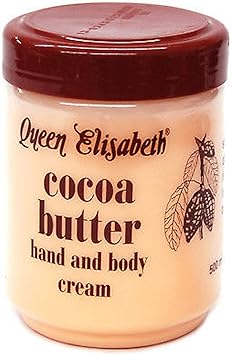 Queen Elisabeth Cocoa Butter Hand and Body Cream 500 ml - Image 1